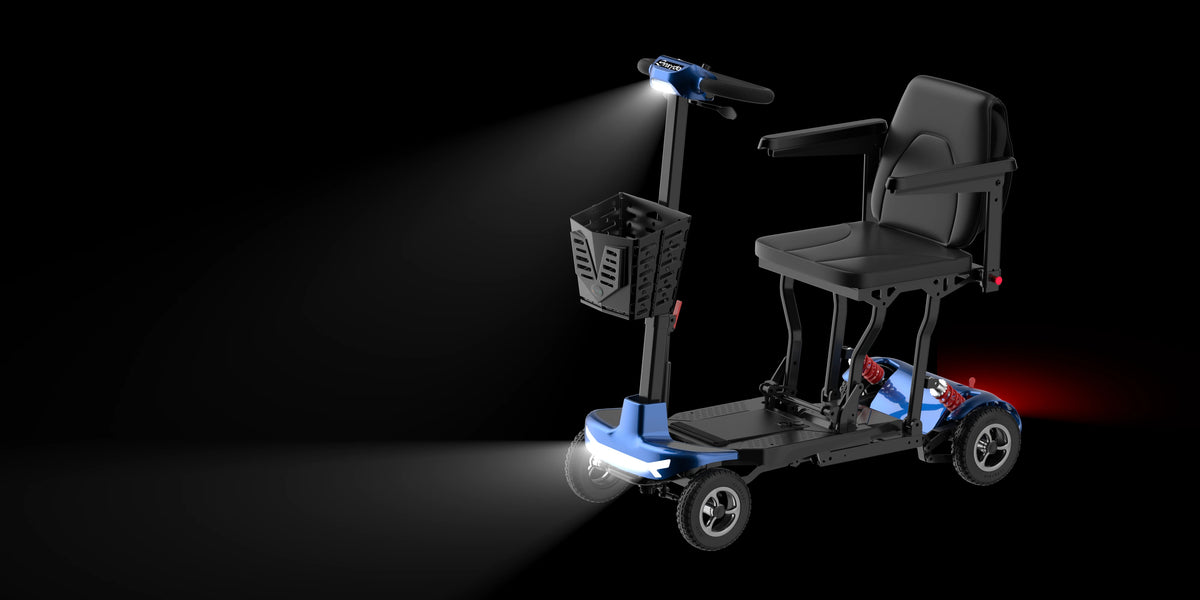 FreeWink T350 4-Wheel Ultra-Light Folding Mobility Scooter
