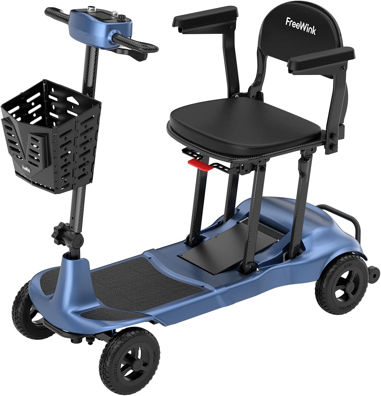 FreeWink T580 Ultra Lightweight Carbon Fiber Folding Mobility Scooter