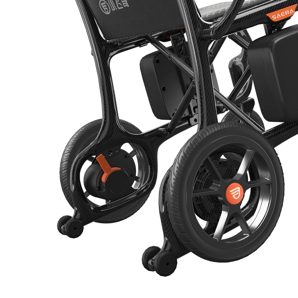 FreeWink EW209 Ultralight Carbon Fiber Folding Electric Wheelchair